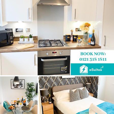 Tudors Esuites 3 Bed House Garden & Netflix เบอร์มิงแฮม ภายนอก รูปภาพ